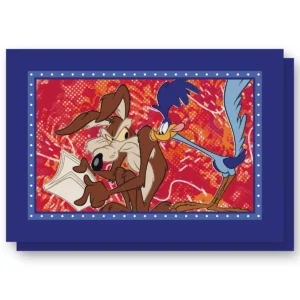 SET 2 PCS PLACEMAT WILE E. COYOTE AND THE ROAD RUNNER CM 45X30