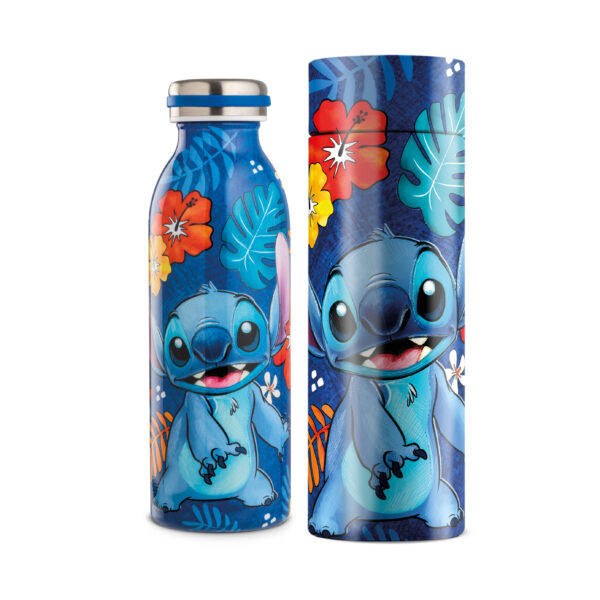 WATER BOTTLE STITCH ML.500 BLUE