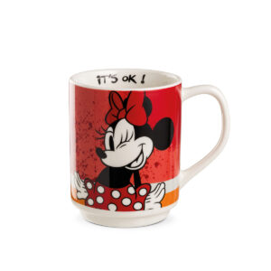 STACKABLE MUG MINNIE I AM ML. 350 RED