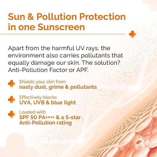 The Derma Co 1% Hyaluronic Sunscreen Aqua Ultra Light Gel with SPF 50 PA++++ For Broad Spectrum, UV A, UV B & Blue Light Protection - 50g - Image 6