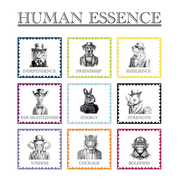 MINI MUG HUMAN ESSENCE ML.80 CAT - Image 3